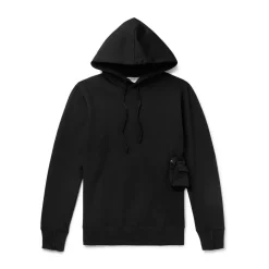 1017 ALYX 9SM Sweats Pouch Hoodie Black ||Plus Online