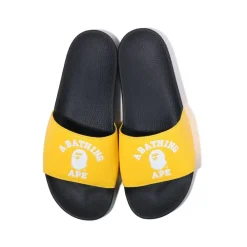 A Bathing Ape College Slide Blue ||Plus Outlet