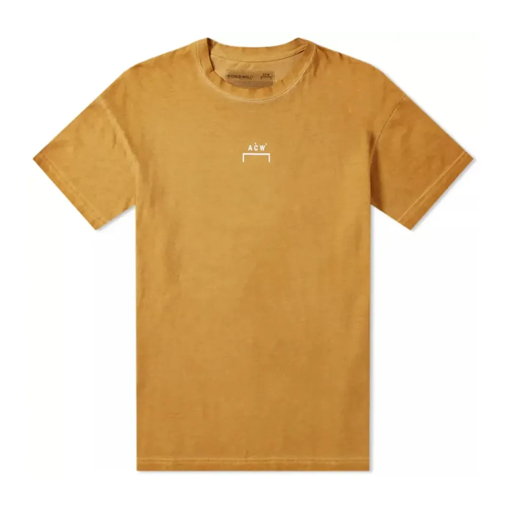A Cold Wall Brckt Logo SS Tee Brown ||Plus Clearance