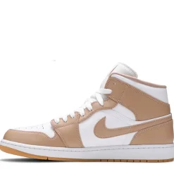 Air Jordan 1 Mid Tan Gum ||Plus Sale