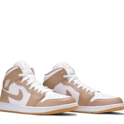 Air Jordan 1 Mid Tan Gum ||Plus Sale