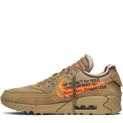 Air Max 90 OFF-WHITE Desert Ore ||Plus Clearance