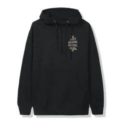 Anti Social Social Club 777 Hoodie Black ||Plus Online