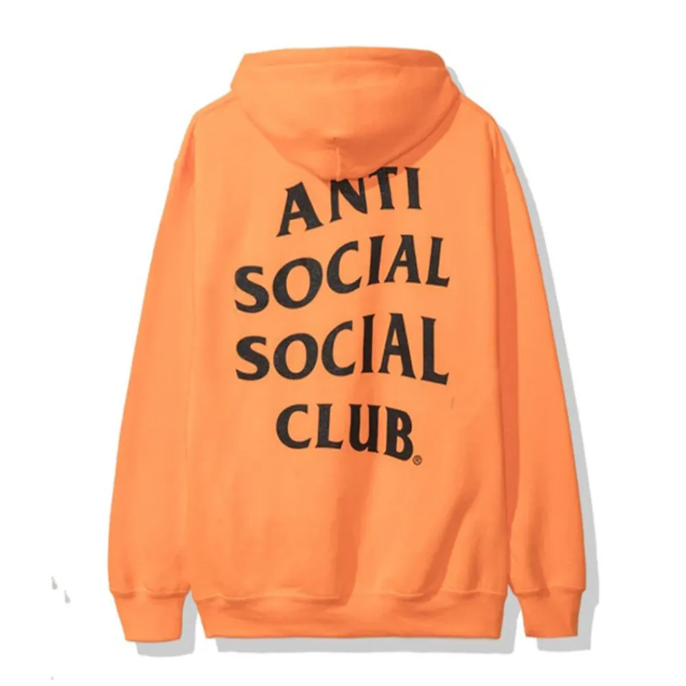 Anti Social Social Club Awi Hoodie Orange ||Plus Discount