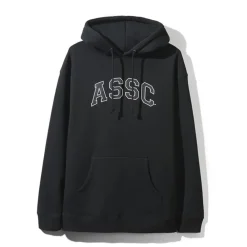 Anti Social Social Club ASSC Logo Hoodie Black ||Plus Online