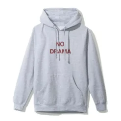 Anti Social Social Club Dramatic Hoodie Grey ||Plus New
