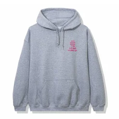 Anti Social Social Club Dialtone Hoodie Grey ||Plus Sale