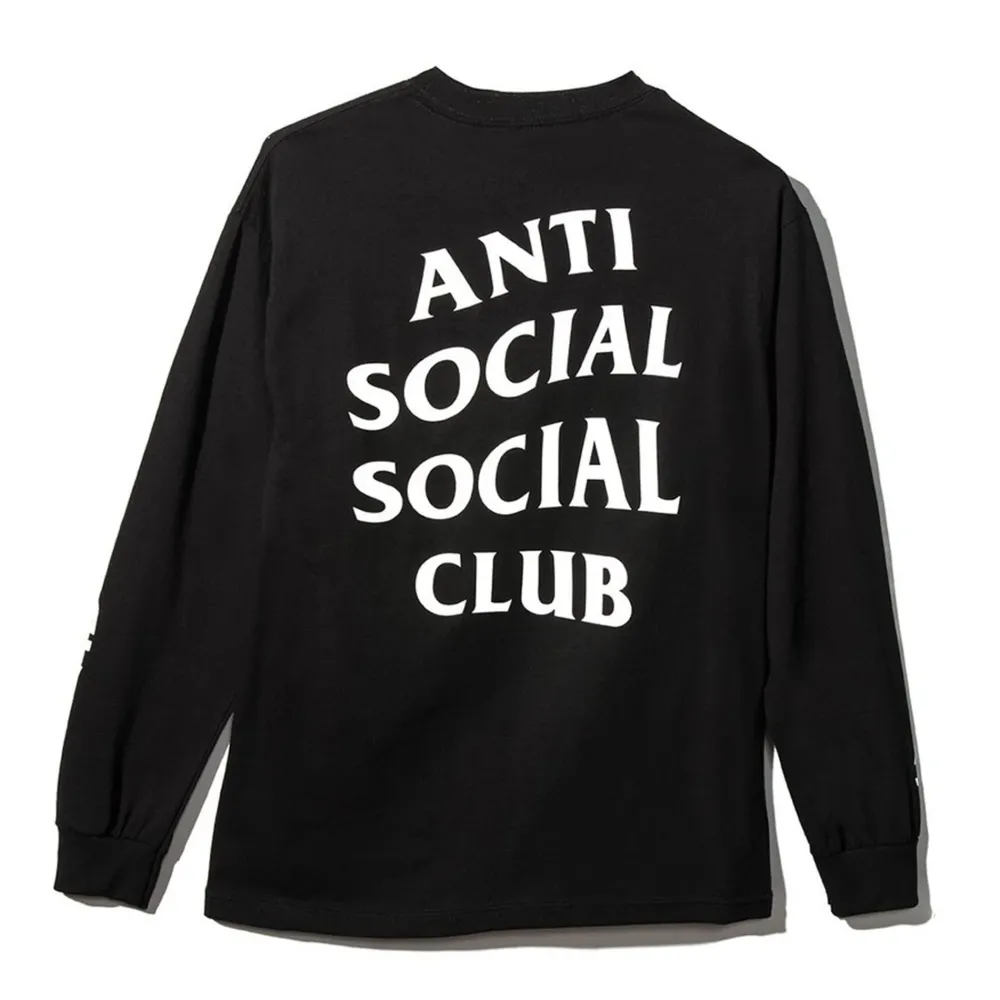 Anti Social Social Club Get Weird L/S Tee Black ||Plus Fashion