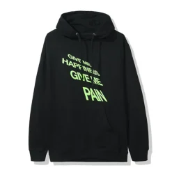 Anti Social Social Club Give Me Hoodie Black ||Plus Best