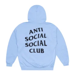 Anti Social Social Club Images of You Hoodie Baby Blue ||Plus Online