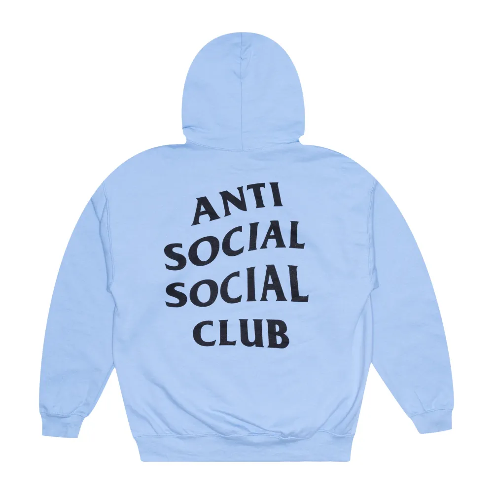Anti Social Social Club Images of You Hoodie Baby Blue ||Plus Online