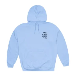 Anti Social Social Club Images of You Hoodie Baby Blue ||Plus Online