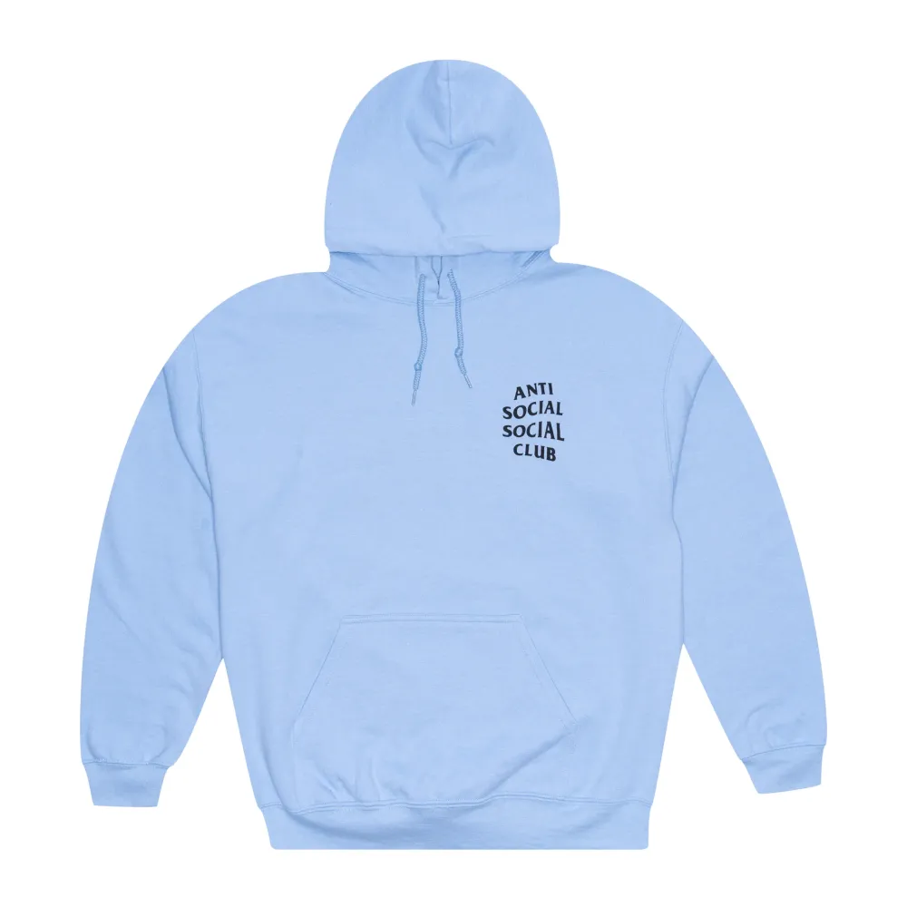 Anti Social Social Club Images of You Hoodie Baby Blue ||Plus Online