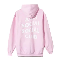 Anti Social Social Club Know You Better Hoodie Pink ||Plus Online