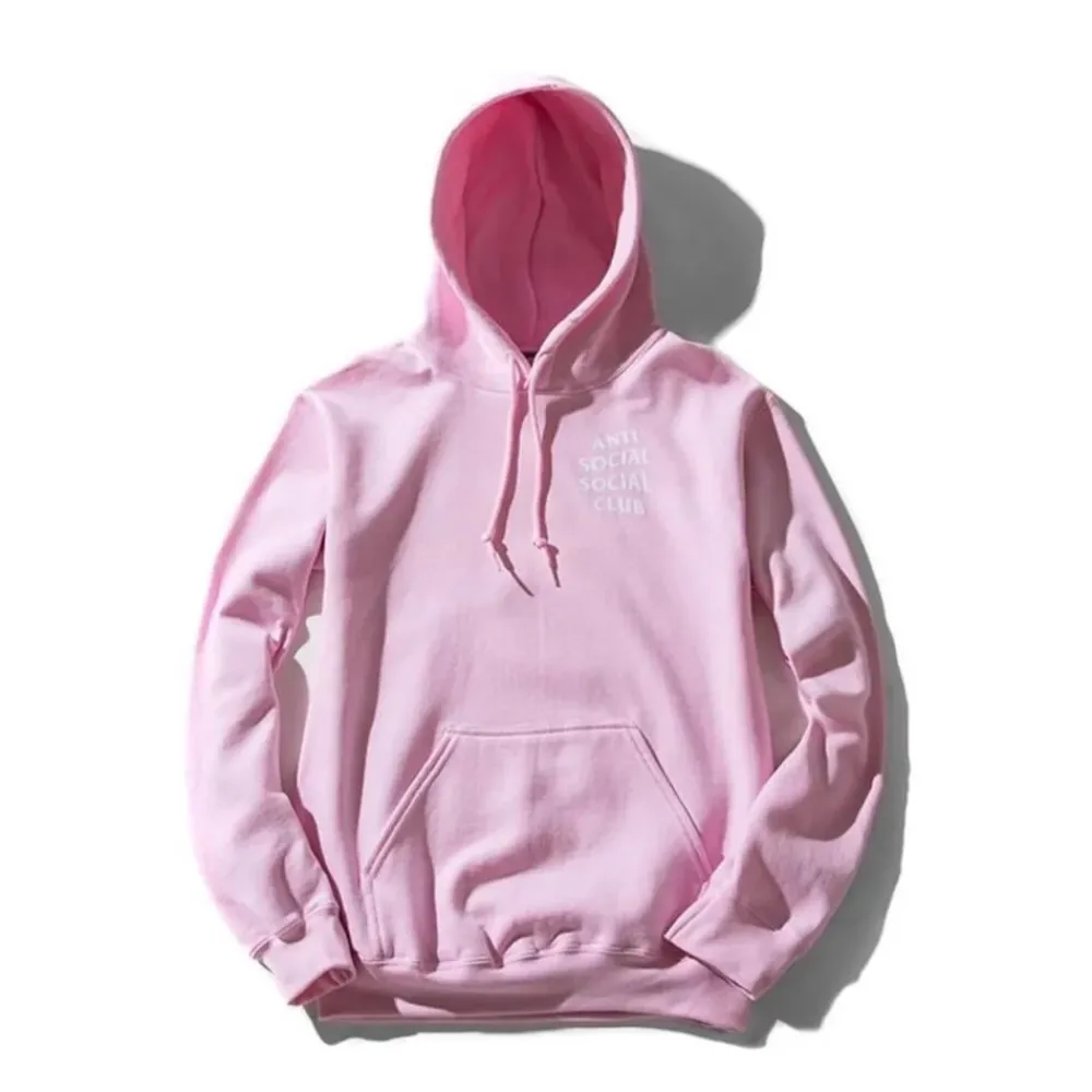 Anti Social Social Club Know You Better Hoodie Pink ||Plus Online