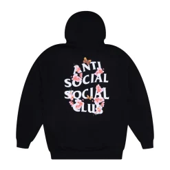 Anti Social Social Club Kkoch Hoodie Black ||Plus Fashion