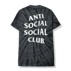 Anti Social Social Club Laguna Tee Black Tie Dye ||Plus Hot