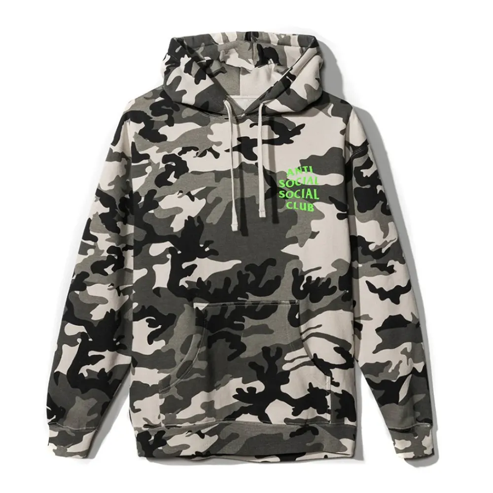 Anti Social Social Club Lucid Dreams Snow Hoodie ||Plus Discount