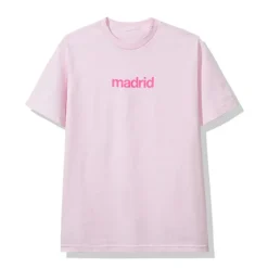 Anti Social Social Club Madrid Tee Pink ||Plus Hot
