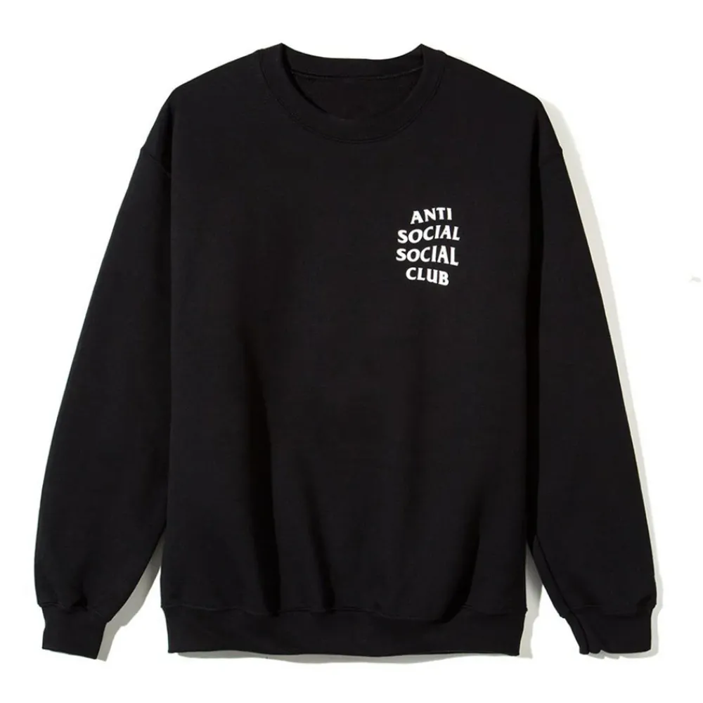 Anti Social Social Club Mind Games Crewneck Black ||Plus Outlet
