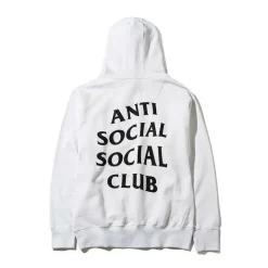 Anti Social Social Club Masochism Hoodie White ||Plus Clearance