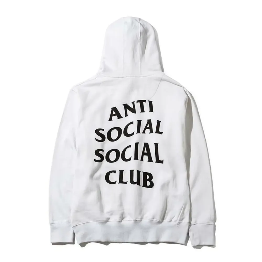 Anti Social Social Club Masochism Hoodie White ||Plus Clearance