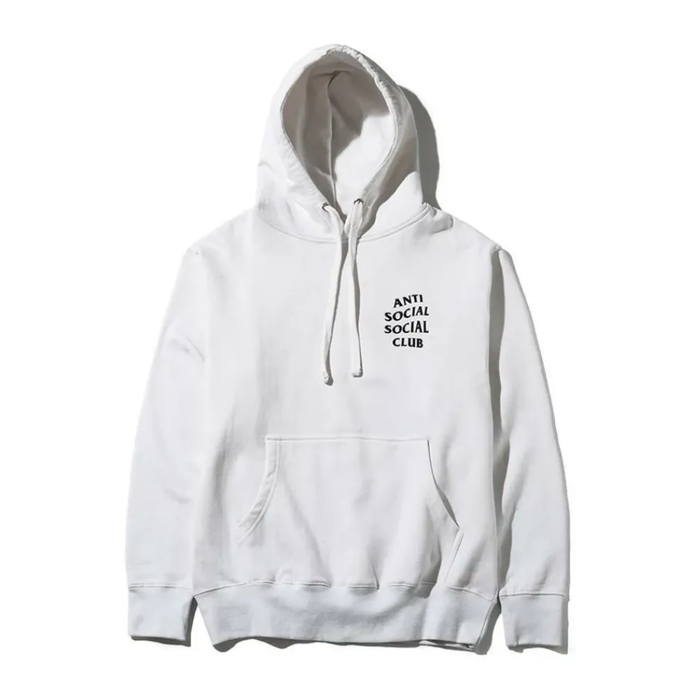 Anti Social Social Club Masochism Hoodie White ||Plus Clearance