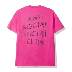 Anti Social Social Club Misprint Tee Pink ||Plus Online