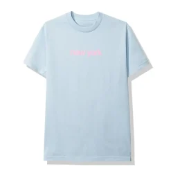 Anti Social Social Club New York Tee Light Blue ||Plus Best