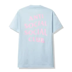 Anti Social Social Club New York Tee Light Blue ||Plus Best