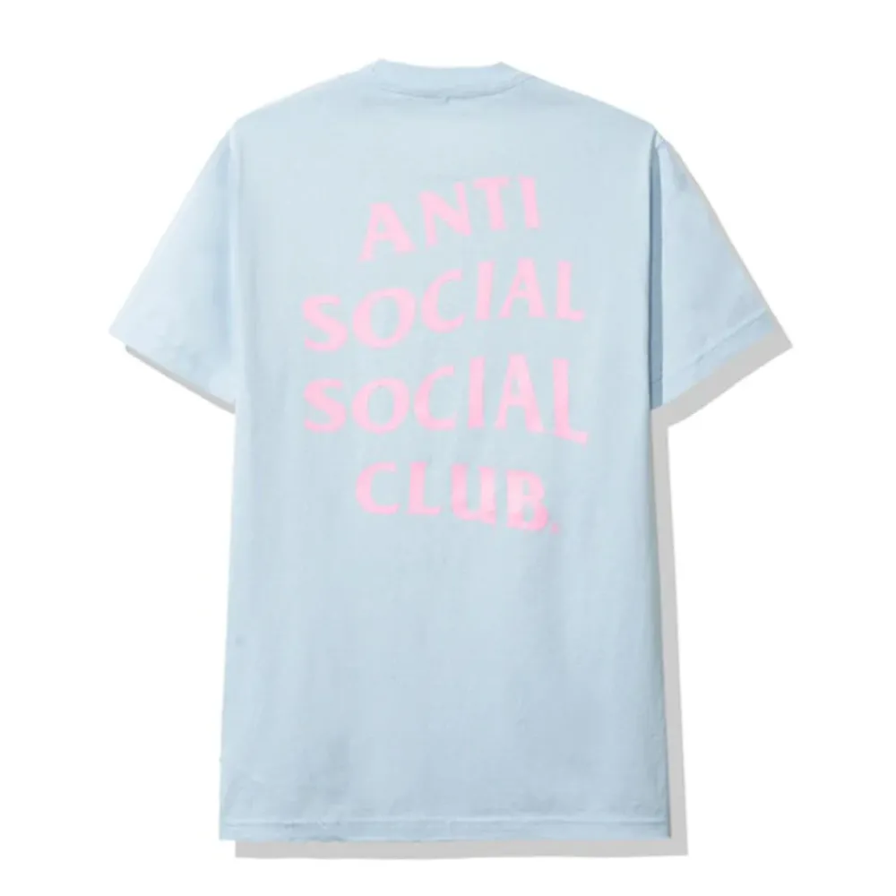 Anti Social Social Club New York Tee Light Blue ||Plus Best