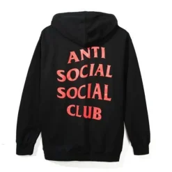 Anti Social Social Club Nas FRSHDW Hoodie Black ||Plus Sale