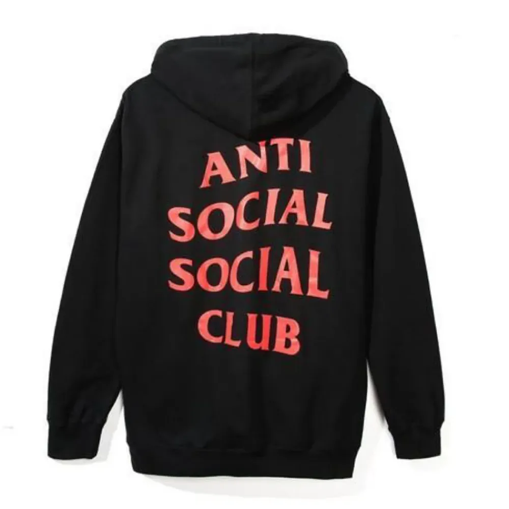 Anti Social Social Club Nas FRSHDW Hoodie Black ||Plus Sale