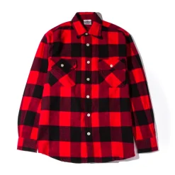 Anti Social Social Club Park Flannel Red ||Plus New
