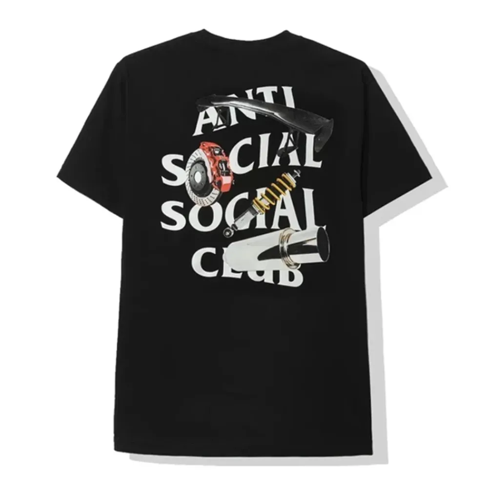 Anti Social Social Club Riceroni Tee Black ||Plus Fashion