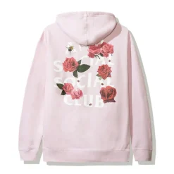 Anti Social Social Club Smells Bad Hoodie Pink ||Plus Outlet
