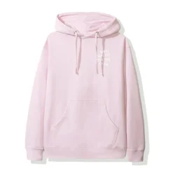 Anti Social Social Club Smells Bad Hoodie Pink ||Plus Outlet