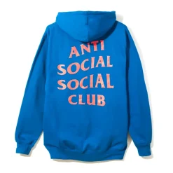 Anti Social Social Club Stella Hoodie Blue ||Plus Outlet
