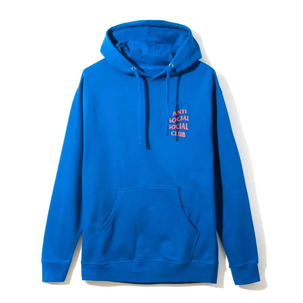 Anti Social Social Club Stella Hoodie Blue ||Plus Outlet