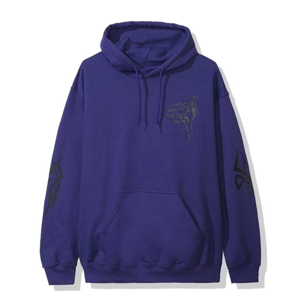 Anti Social Social Club Sunny Side Hoodie Purple ||Plus Sale
