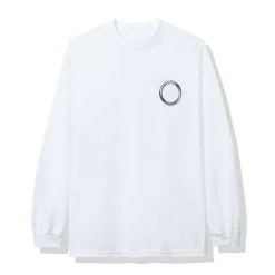 Anti Social Social Club Trofeo Long Sleeve Tee White ||Plus Clearance