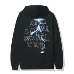 Anti Social Social Club Twister Hoodie Black ||Plus Online