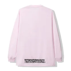 Anti Social Social Club x NBHD Blackjack L/S Tee Pink ||Plus Fashion
