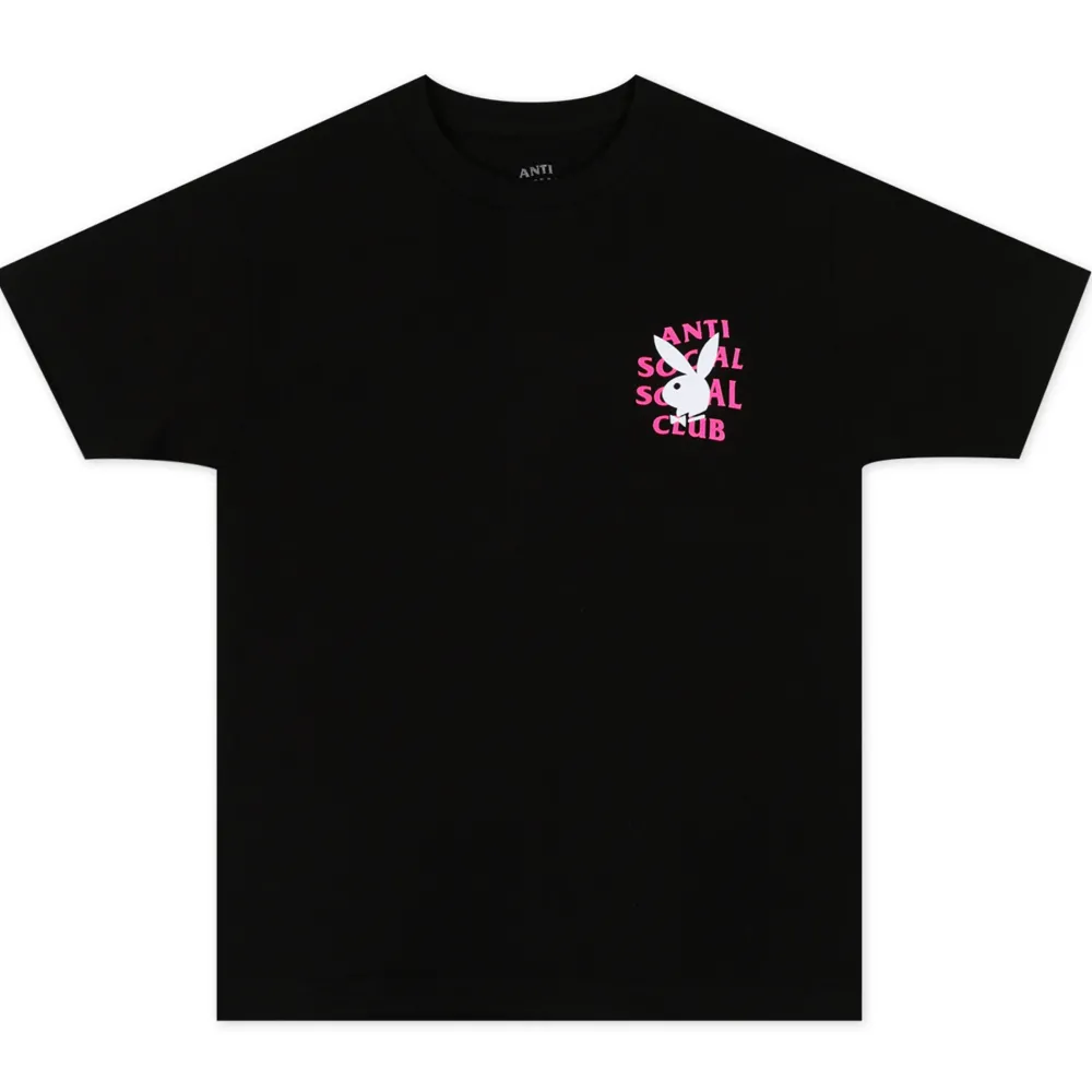 Anti Social Social Club x Playboy Remix Tee Black ||Plus Outlet