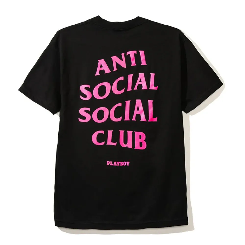 Anti Social Social Club x Playboy V1 Tee Black ||Plus Online