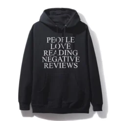 Anti Social Social Club Yelp! Hoodie Black ||Plus Online