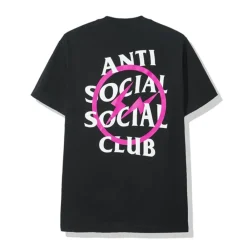 ASSC x Fragment Pink Bolt Tee Black ||Plus Discount