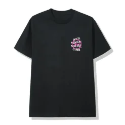 ASSC x Fragment Pink Bolt Tee Black ||Plus Discount