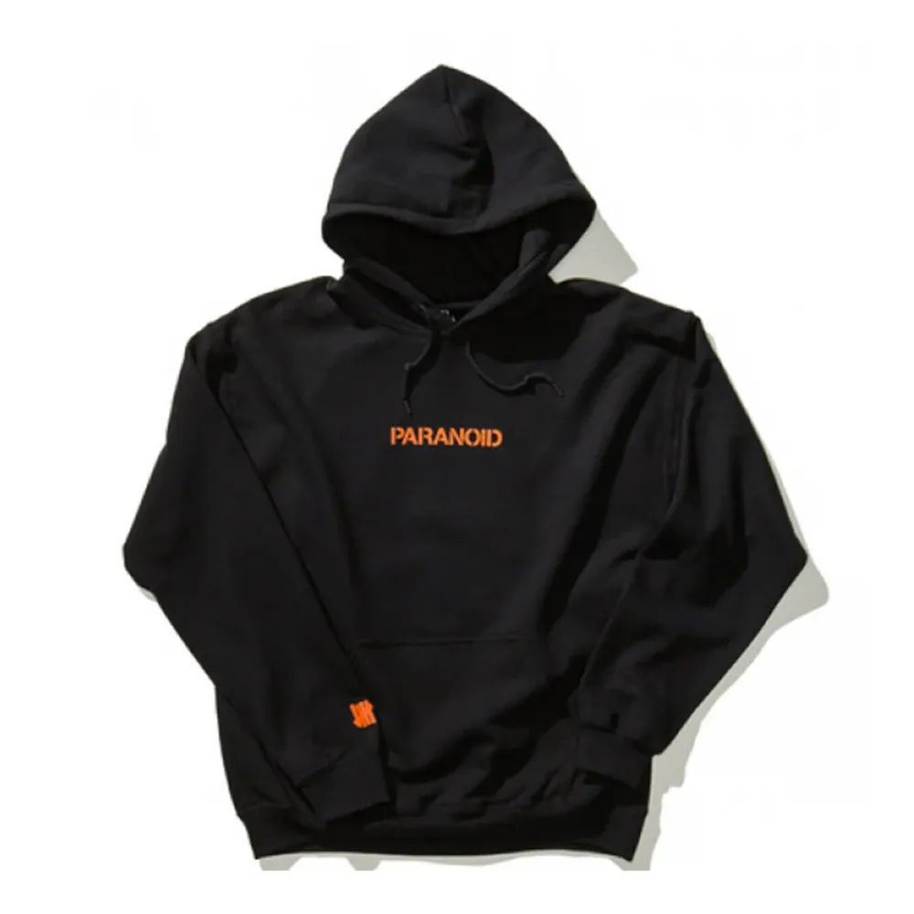 ASSC x UNDFTD Paranoid Hoodie Black ||Plus Outlet