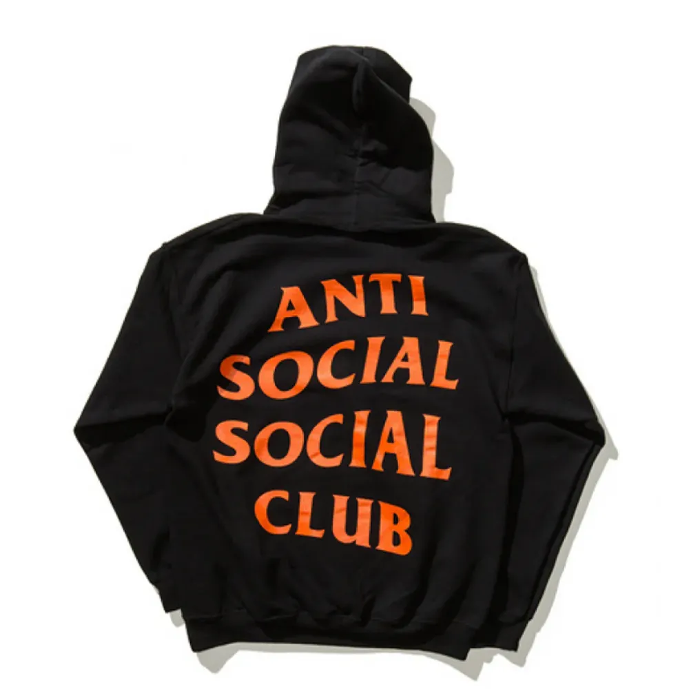 ASSC x UNDFTD Paranoid Hoodie Black ||Plus Outlet